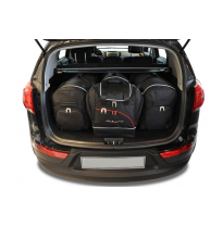 MALETAS ESPECIFICAS PARA KIA SPORTAGE 2010-2016 CONJUNTO DE BOLSAS DE COCHE 4 UNIDADES