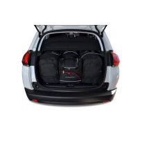MALETAS ESPECIFICAS PARA PEUGEOT 2008 2013-2019 CONJUNTO DE BOLSAS DE COCHE 4 UNIDADES