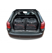 MALETAS ESPECIFICAS PARA PEUGEOT 407 SW 2004-2011 CONJUNTO DE BOLSAS 5 UNIDADES