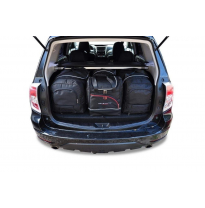 MALETAS ESPECIFICAS PARA SUBARU FORESTER 2008-2013 CONJUNTO DE BOLSAS DE COCHE 4 UNIDADES