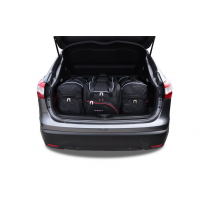 MALETAS ESPECIFICAS PARA NISSAN QASHQAI 2014-2017 CONJUNTO DE BOLSAS DE COCHE 4 UNIDADES