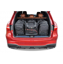 MALETAS ESPECIFICAS PARA MERCEDES-BENZ GLC 2015+ CONJUNTO DE BOLSAS DE COCHE 4 UNIDADES