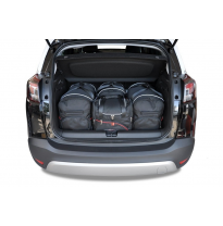 MALETAS ESPECIFICAS PARA OPEL CROSSLAND X 2017+ CONJUNTO DE BOLSAS DE COCHE 4 UNIDADES