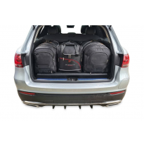 MALETAS ESPECIFICAS PARA MERCEDES-BENZ GLC PHEV 2019+ CONJUNTO DE BOLSAS DE COCHE 4 UNIDADES
