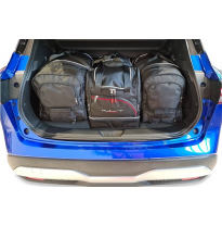 MALETAS ESPECIFICAS PARA NISSAN QASHQAI 2021+ CONJUNTO DE BOLSAS DE COCHE 4 UNIDADES