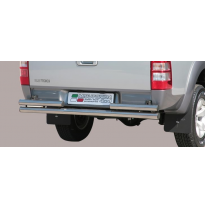 Defensa Trasera Acero Inox Diametro 63 Ford Ranger D.C.07/09