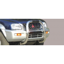 Defensa Delantera Acero Inox Mitsubishi L 200 115 Cv 02/06
