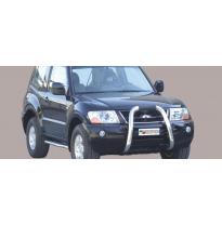 Defensa Delantera Acero Inox Mitsubishi Pajero 2.5/3.2 Tdi 3-5 Doors 03/06