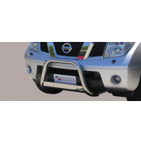 Defensa Delantera Acero Inox Nissan Pathfinder 05/11 Diametro 63 Homologada