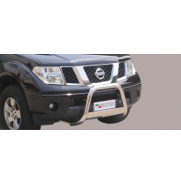 Defensa Delantera Acero Inox Nissan Navara 05-10 Diametro 63 Homologada