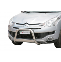 Defensa Delantera Acero Inox Citroen C-Crosser 08> Diametro 63 Homologada