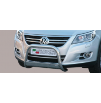 Defensa Delantera Acero Inox Vw Tiguan Sport &amp; Style/ Trend &amp; Fun 08/11 Diametro 63 Homologada