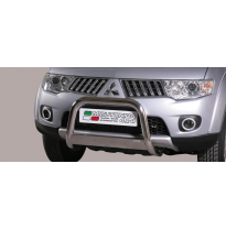 Defensa Delantera Acero Inox Mitsubishi L200 D.C./Club Cab 10> Diametro 63 Homologada