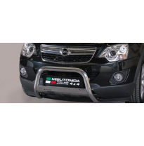 Defensa Delantera Acero Inox Opel Antara 11&gt; Diametro 63 Homologada