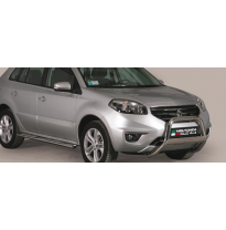 Defensa Delantera Acero Inox Renault Koleos 11&gt; Diametro 63 Homologada