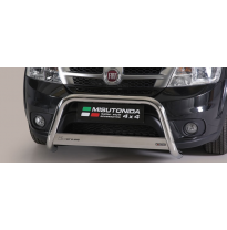 Defensa Delantera Acero Inox Homologacion Ec Fiat Freemont Medium Bar Acero Inox Diametro 63