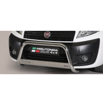 Defensa Delantera Acero Inox Homologacion Ec Fiat Scudo 06> Medium Bar Acero Inox Diametro 63