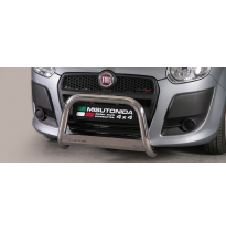 Defensa Delantera Acero Inox Homologacion Ec Fiat Doblò 10> Medium Bar Acero Inox Diametro 63