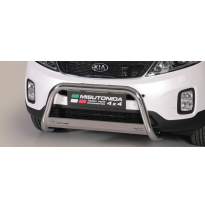 Defensa Delantera Acero Inox Homologacion Ec Kia Sorento 12&gt; Medium Bar Acero Inox Diametro 63