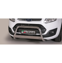 Defensa Delantera Acero Inox Homologacion Ec Ford Transit Custom (L1 - L2) 13 &gt; Medium Bar Acero Inox Diametro 63