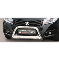 Defensa Delantera Acero Inox Homologacion Ec Suzuki Sx4 S-Cross 13&gt; Medium Bar Acero Inox Diametro 63