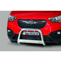 Defensa Delantera Inox Opel Combo 2018&gt; ø 63 Homologada - Ec Bar