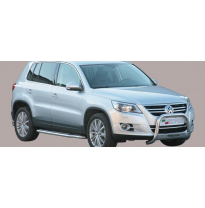 Defensa Delantera Acero Inox Vw Tiguan Sport &amp; Style/ Trend &amp; Fun 08/11 Diametro 63 Homologada