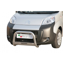 Defensa Delantera Acero Inox Citroen Nemo 07&gt; Diametro 63 Homologada