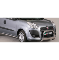 Defensa Delantera Acero Inox Homologacion Ec Fiat Doblò 10> Medium Bar Acero Inox Diametro 63