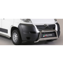 Defensa Delantera Acero Inox Homologacion Ec Citroën Jumper 06&gt; Medium Bar Acero Inox Diametro 63