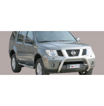 Defensa Delantera Acero Inox Nissan Pathfinder 05/11 Diametro 76 Homologada