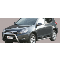 Defensa Delantera Acero Inox Toyota Rav 4 06/09 Diametro 76 Homologada
