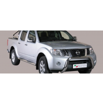 Defensa Delantera Acero Inox Nissan Navara D.C. 10> Diametro 76 Homologada