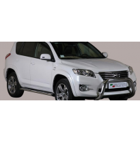 Defensa Delantera Acero Inox Toyota Rav 4 10&gt; Diametro 76 Homologada