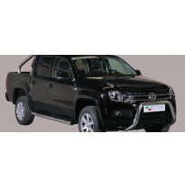 Defensa Delantera Acero Inox Homologacion Ec Volkswagen Amarok (Highline) 10> Super Bar Acero Inox Diametro 76