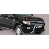 Defensa Delantera Acero Inox Ford Ranger 12 > Diametro 76 Homologada