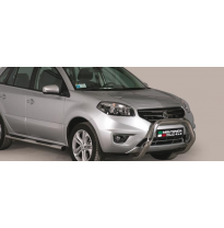 Defensa Delantera Acero Inox Renault Koleos 11&gt; Diametro 76 Homologada