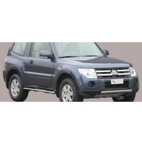 Defensa Delantera Acero Inox  Pajero 07&gt;