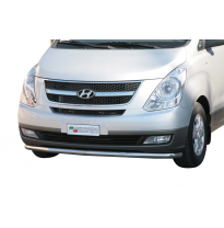Defensa Delantera Acero Inox Hyundai H1 08&gt; (With Stainless Steel Cap)