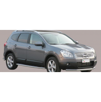Defensa Delantera Acero Inox Nissan Qashqai +2 08&gt; (With Stainless Steel Cap)