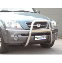 Defensa Delantera Acero Inox Kia Sorento 02/06