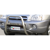 Defensa Delantera Acero Inox Hyundai Santa Fe 00/06