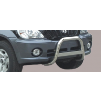 Defensa Delantera Acero Inox Hyundai Terracan  01/04