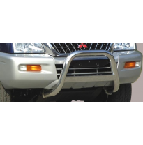 Defensa Delantera Acero Inox Mitsubishi L 200 Tdi D.C. 115 Cv 02/06