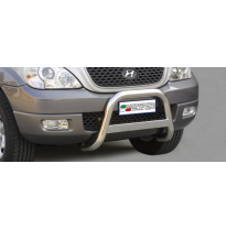 Defensa Delantera Acero Inox Hyundai Terracan  04>