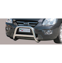 Defensa Delantera Acero Inox Kia Carens 08>