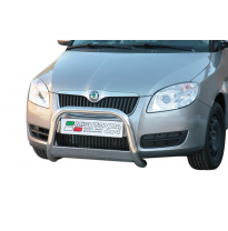 Defensa Delantera Acero Inox Skoda Roomster 07&gt;