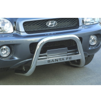 Defensa Delantera Acero Inox Hyundai Santa Fe 00/06