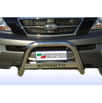 Defensa Delantera Acero Inox Kia Sorento 02/06