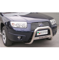 Defensa Delantera Acero Inox Subaru Forester 06/08